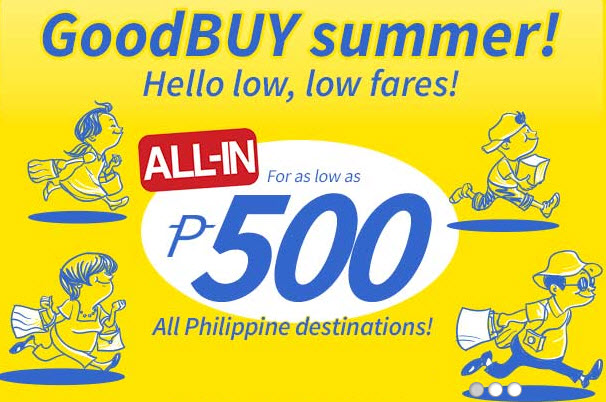 Cebu Pacific All in Fare P500