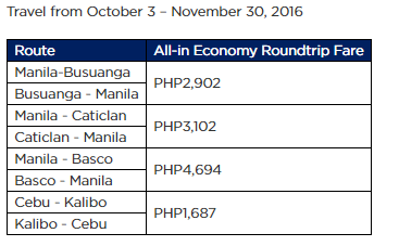 Batanes Promo Fare