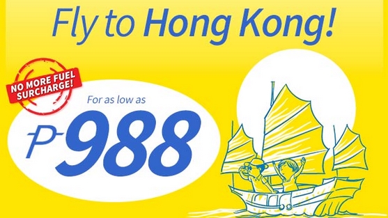 Cebu Pacific Promo to Hong Kong