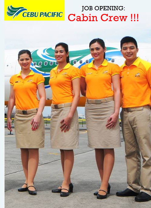 Cebu Pacific Cabin Crew Hiring