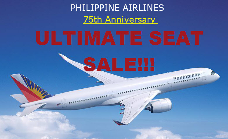 PAL Promo Fare 2016 75th Anniversary Seat Sale