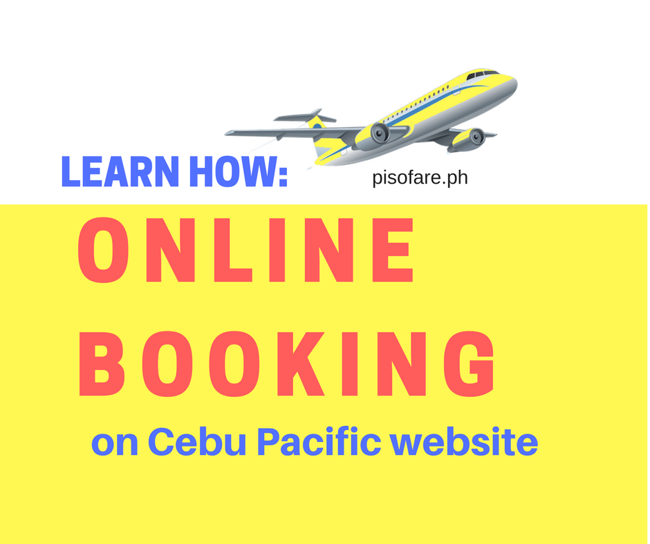 Guide cebu pacific ticket website online booking