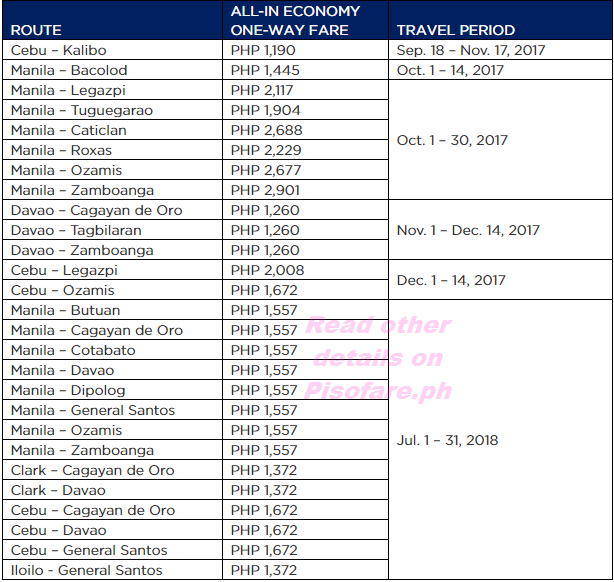 philippine airlines promo cebu davao zamboanga palmazing deals