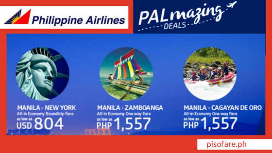 promos of Philippine Airlines for 2018