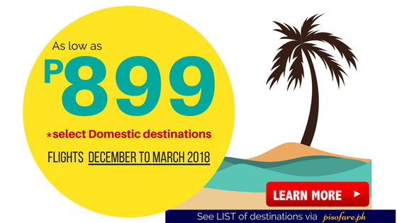 cebu pacific promo fare february 2018