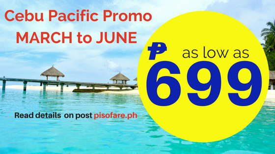 cebu pacific promo 699