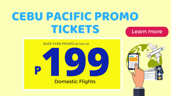 cebu pacific 199 promo fare tickets