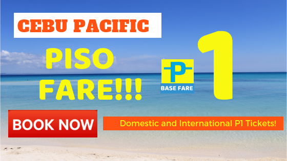 cebu pacific piso fare ticket promo 2019