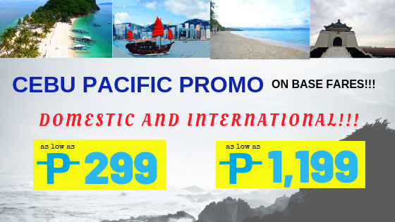 PROMO hong kong taiwan, caticlan, bacolod, camiguin, etc