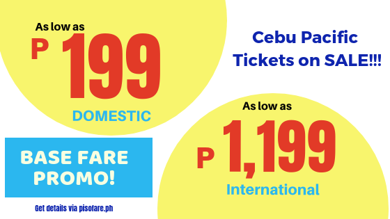 cebu pacific promo october 22 to 24, 2018