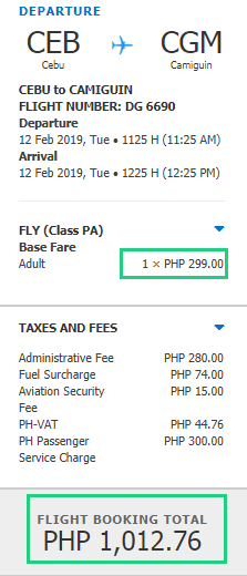 promo camiguin from cebu
