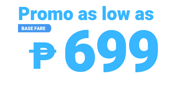 Cebu Pacific promo 699 base fare