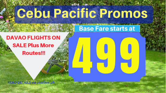 davao promo tickets cebu pacific 2019