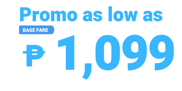 promo fare 1099 Cebu Pacific