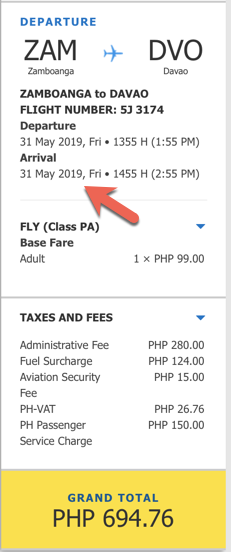 promo zamboanga to davao may 2019