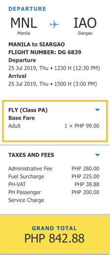 promo manila to siargao 2019