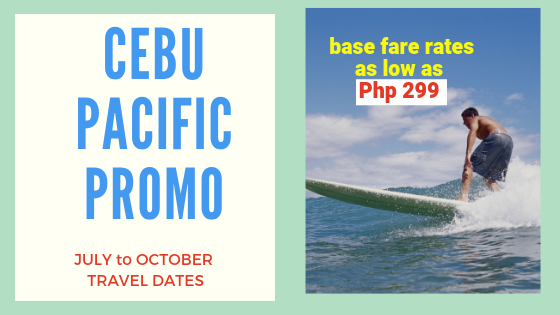 base fare promo at 299