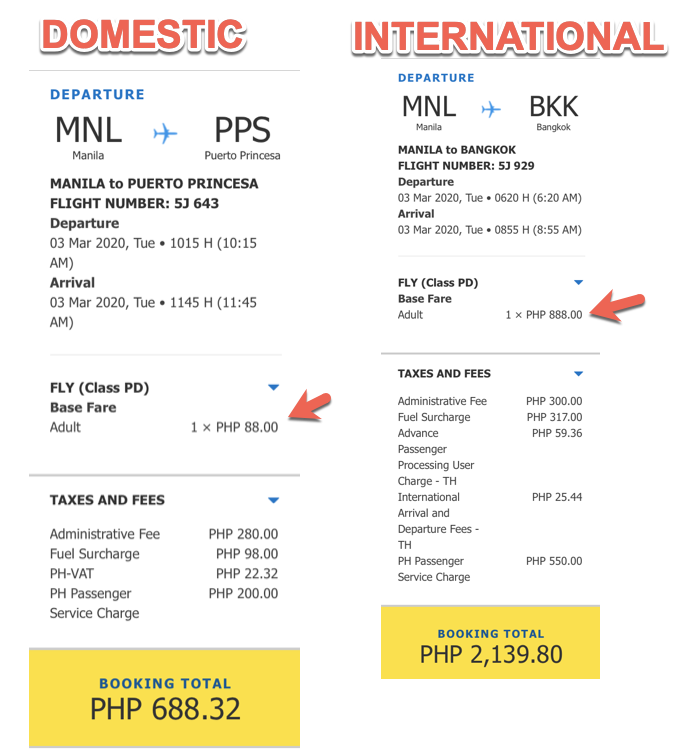 DOMESTIC PROMO 88 PESOS CEBU PACIFIC