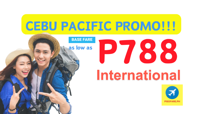 cebu pacific promo ticket international