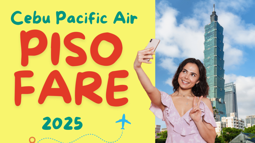Cebu Pacific Air Piso Fare 2025