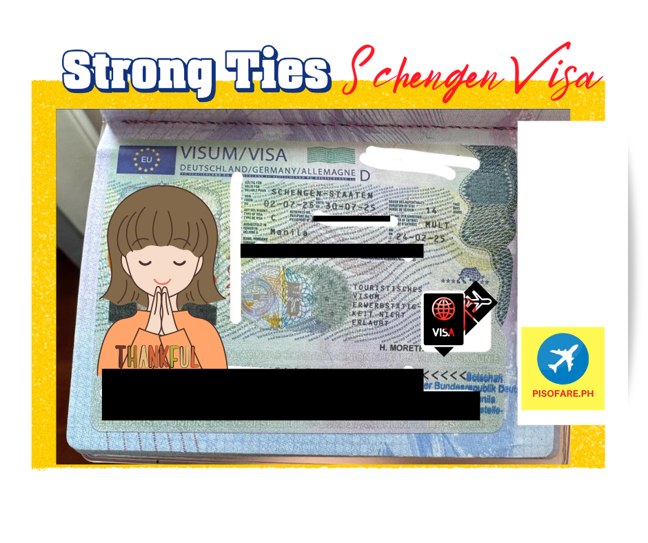 Apply Schengen Visa Strong Ties