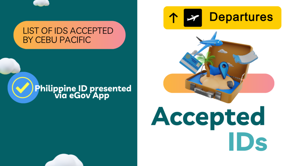 Accepted IDs at Airport