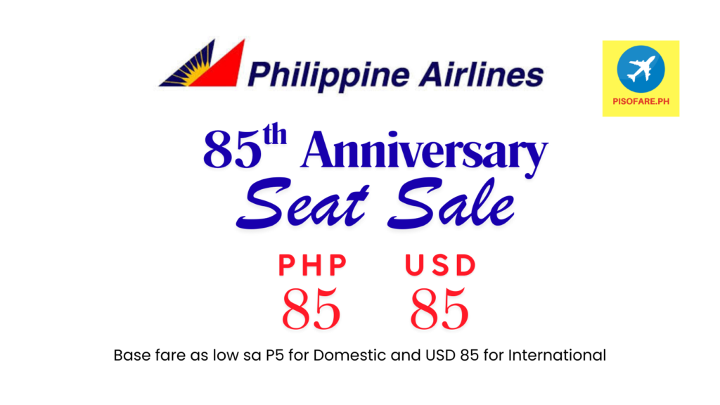 Philippine Airlines Anniversary 2026 Promo Price