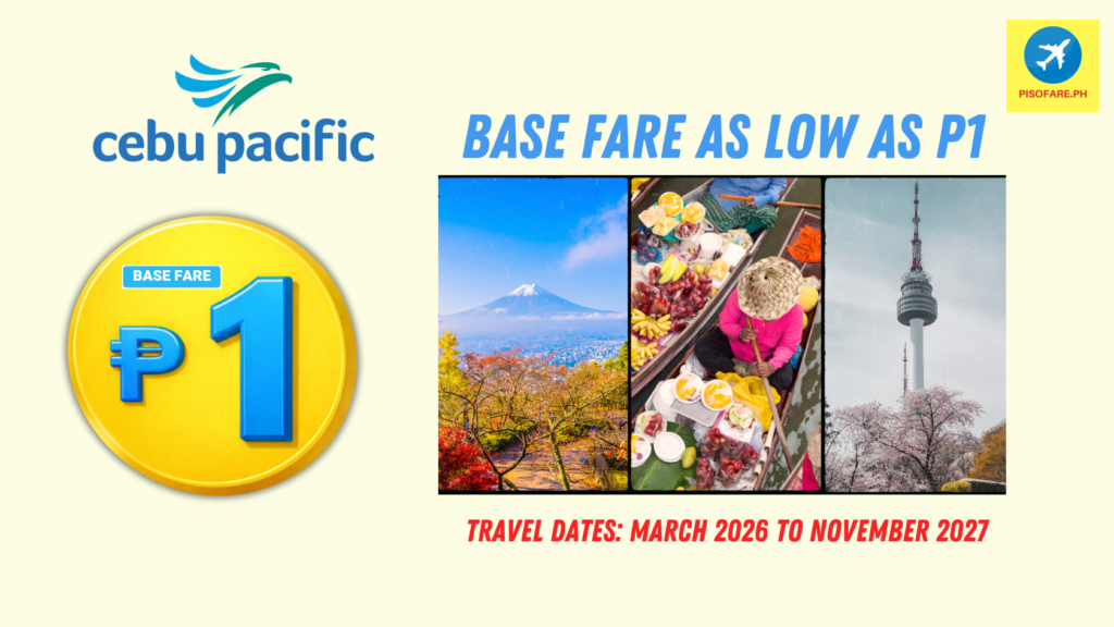 cebu pacific piso fare 2026 to 2027 seat sale